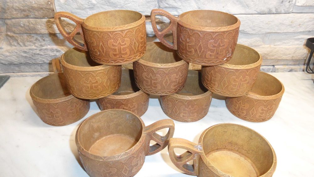 Koszyczki do szklanek PRL 10 sztuk