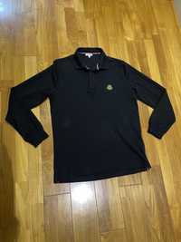 Bluzka longsleeve meska moncler czarnam