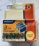 3 цветные катриджи для принтера Epson T048C40 Multipack