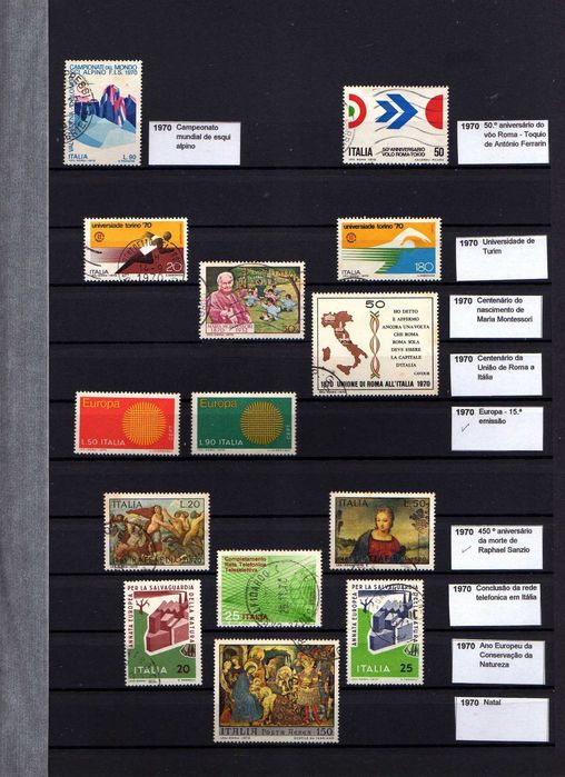 Selos Itália de 1968 a 1975