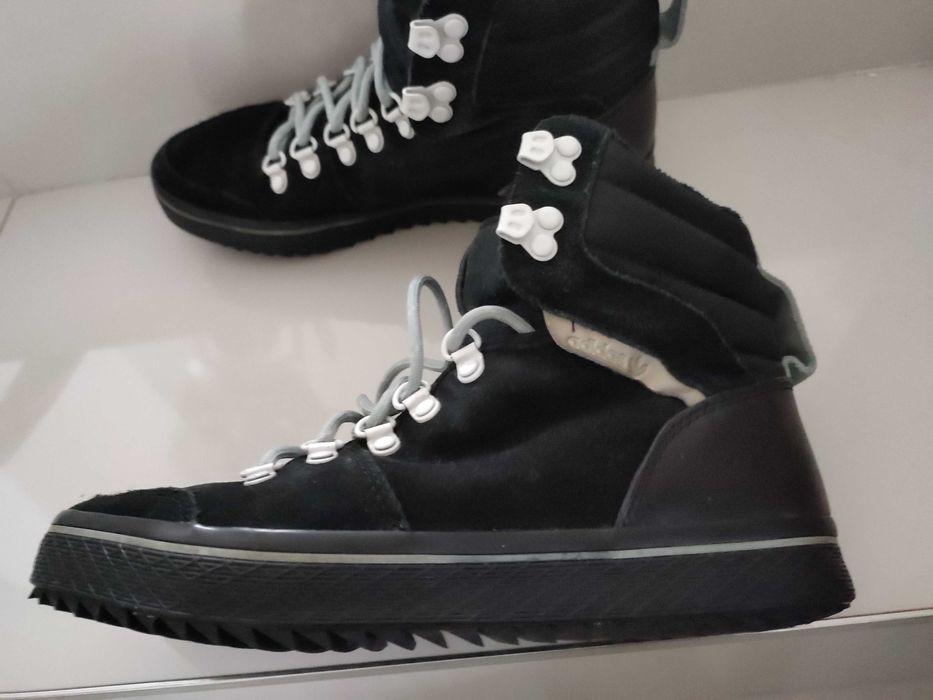 Adidas botki Honey Hill buty  ocieplane  skóra   roz37 1/3