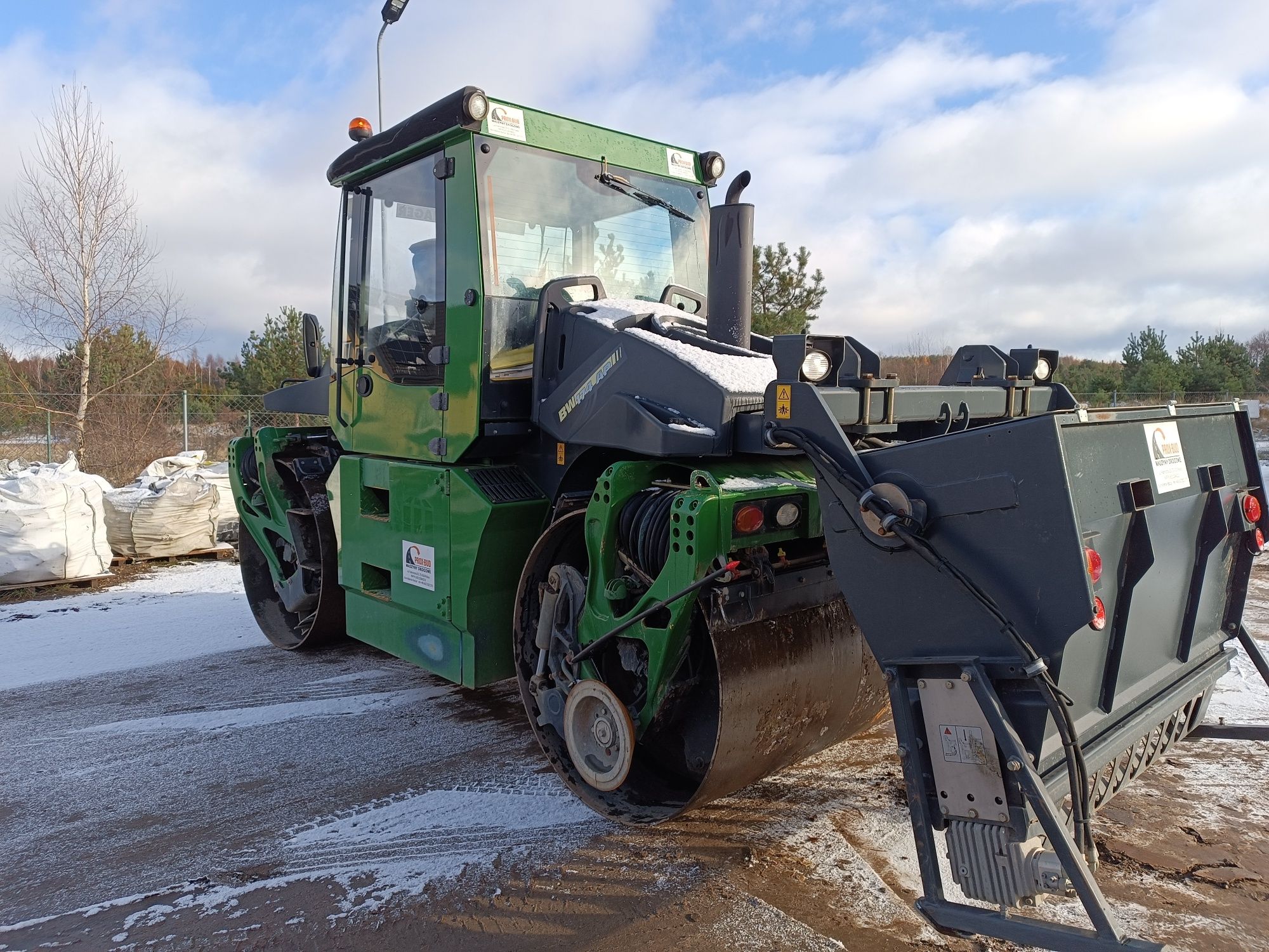 Walec stalowy Bomag BW 174 AP/ACP-AM