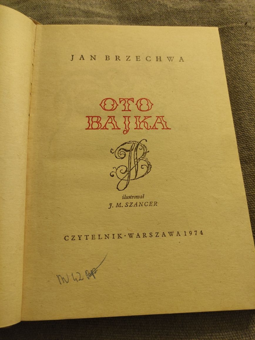 Oto bajka Jan Brzechwa