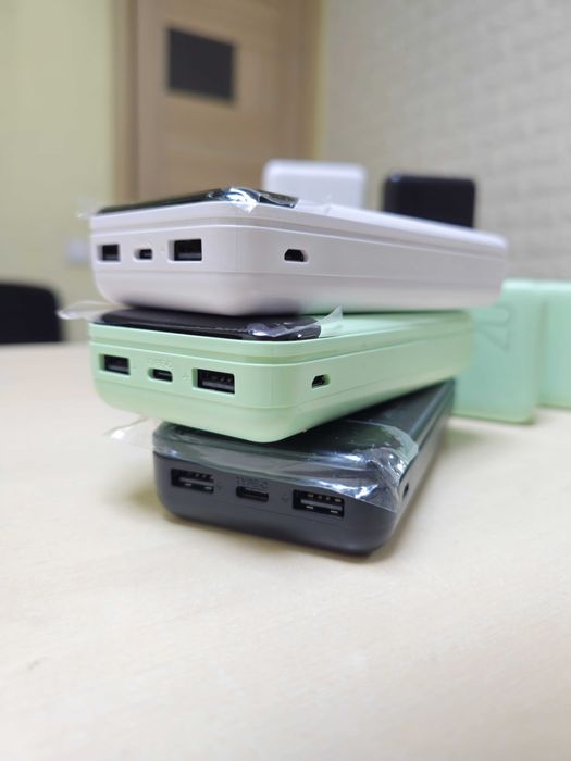 Power Bank 20000mAh Зарядний пристрій портативний Повербанк