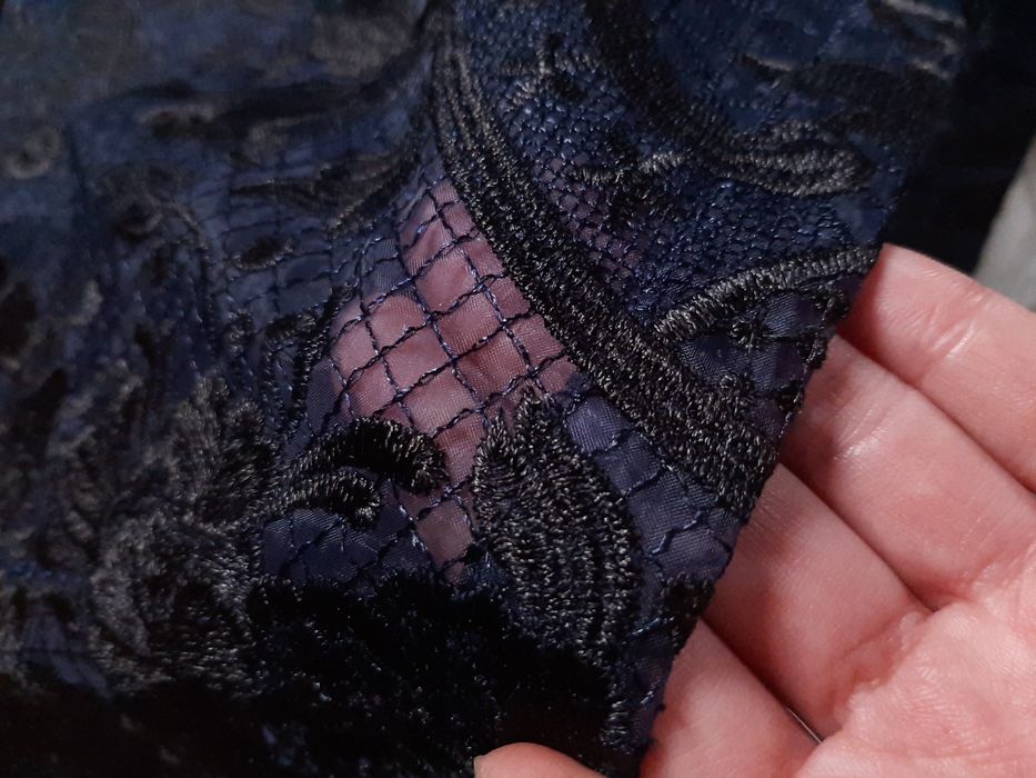 Bluzka Ganni siatka M 38