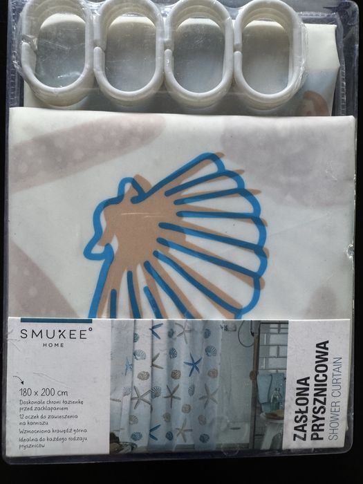 Zasłona prysznicowa biedronka smukee