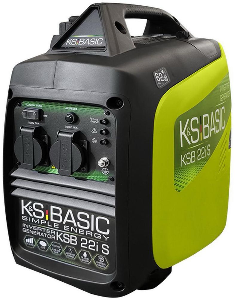 Новий Інверторний бензиновий генератор K&S BASIC KSB 22i S