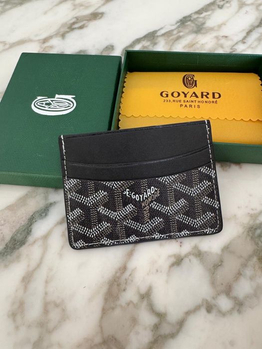 Carteira Goyard Saint-Sulpice Preta