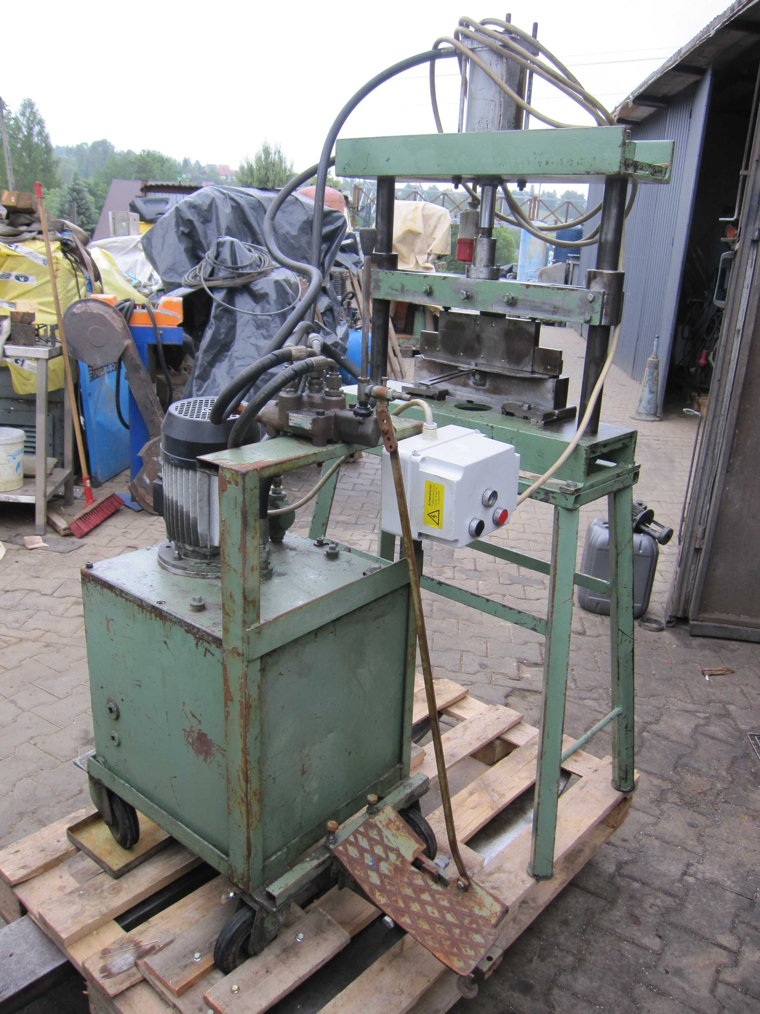 Prasa hydrauliczna warsztatowa