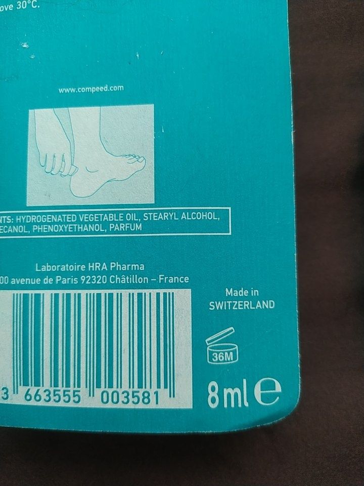Стік стик олівець пластир від мозолів натирання Compeed компид компід