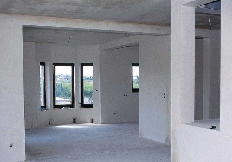 Машинна штукатурка Київська область / Гіпсова, цементна штукатурка