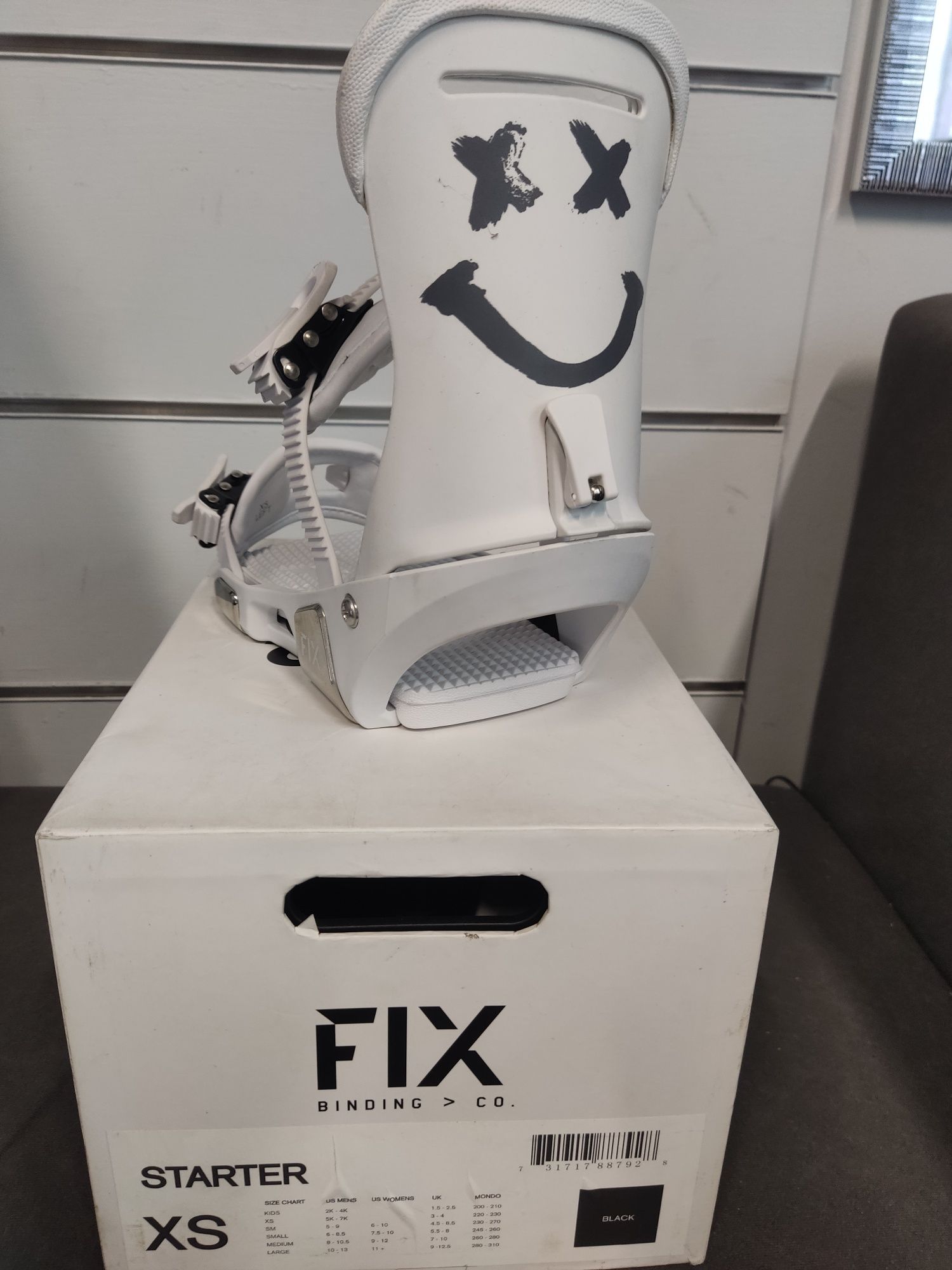 Wiązania snowboardowe Fix starter XS