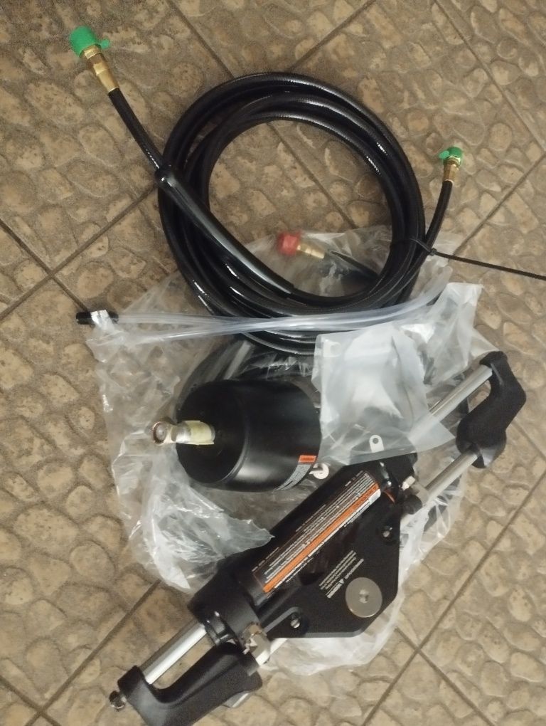 Sterowanie hydrauliczne  łódka  jacht do łodzi motorówka