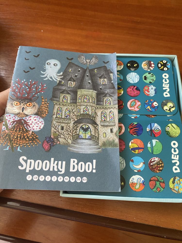Настільна гра Жахливий бу. Spooky Boo