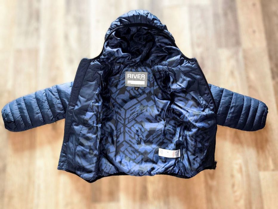 Куртка зима River Island для мальчика 3/4 года, тёплая