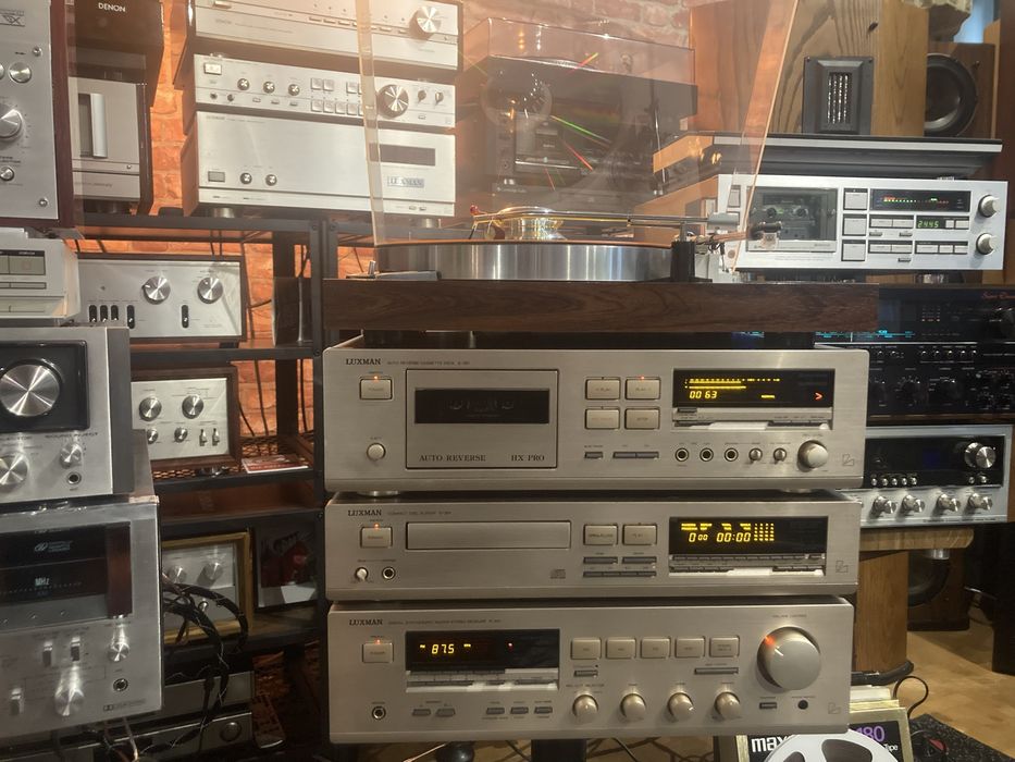 Retrospekcja Zestaw Audio luxman stan Gabinetowy - Gwarancja