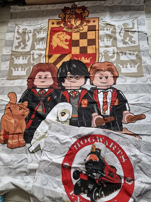 Posciel LEGO harry potter hermiona Ron 140x200