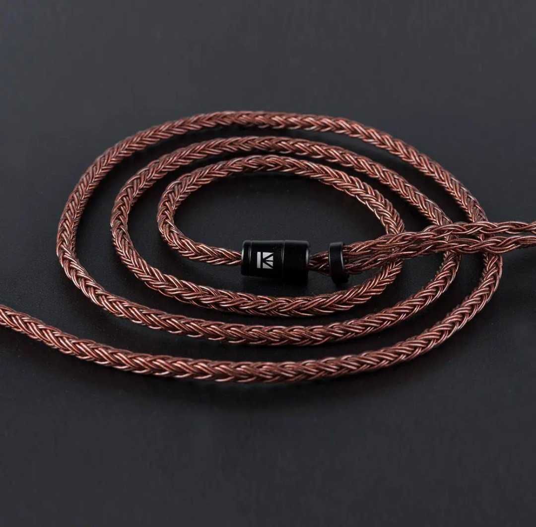 KBear 16 Rdzeni Czysta Miedź 4.4mm/3.5mm MMCX,QDC,0.78