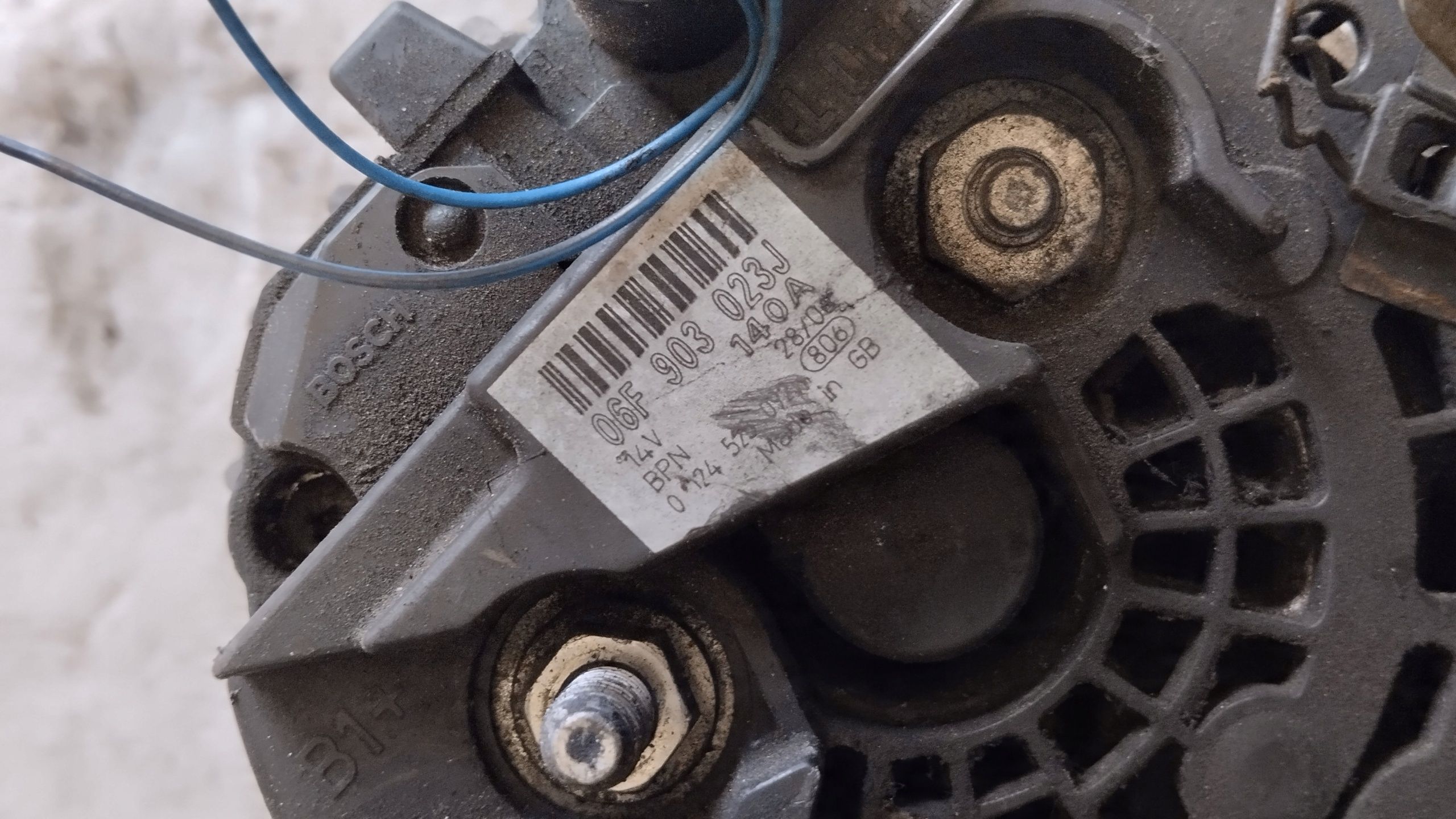 Alternator Audi A4 B7 Audi A6 C7 2.0 Tdi 06F903023J