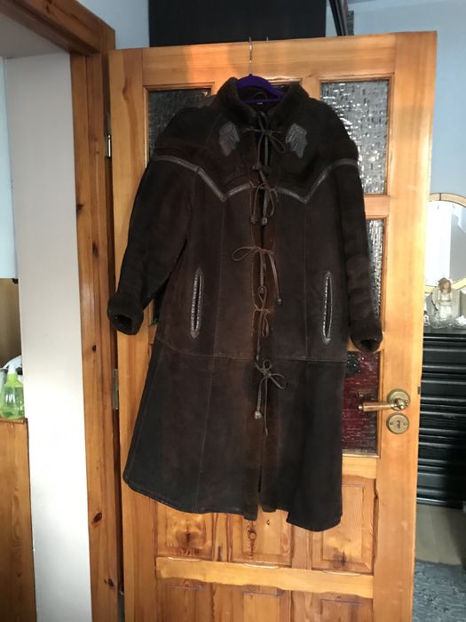Kożuch naturalnyXL/XXL  Vintage.