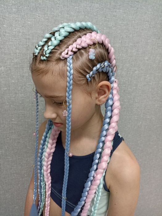 Афрокосички, Брейди, Коси з канекалоном, водопад, афрохвіст, зізі