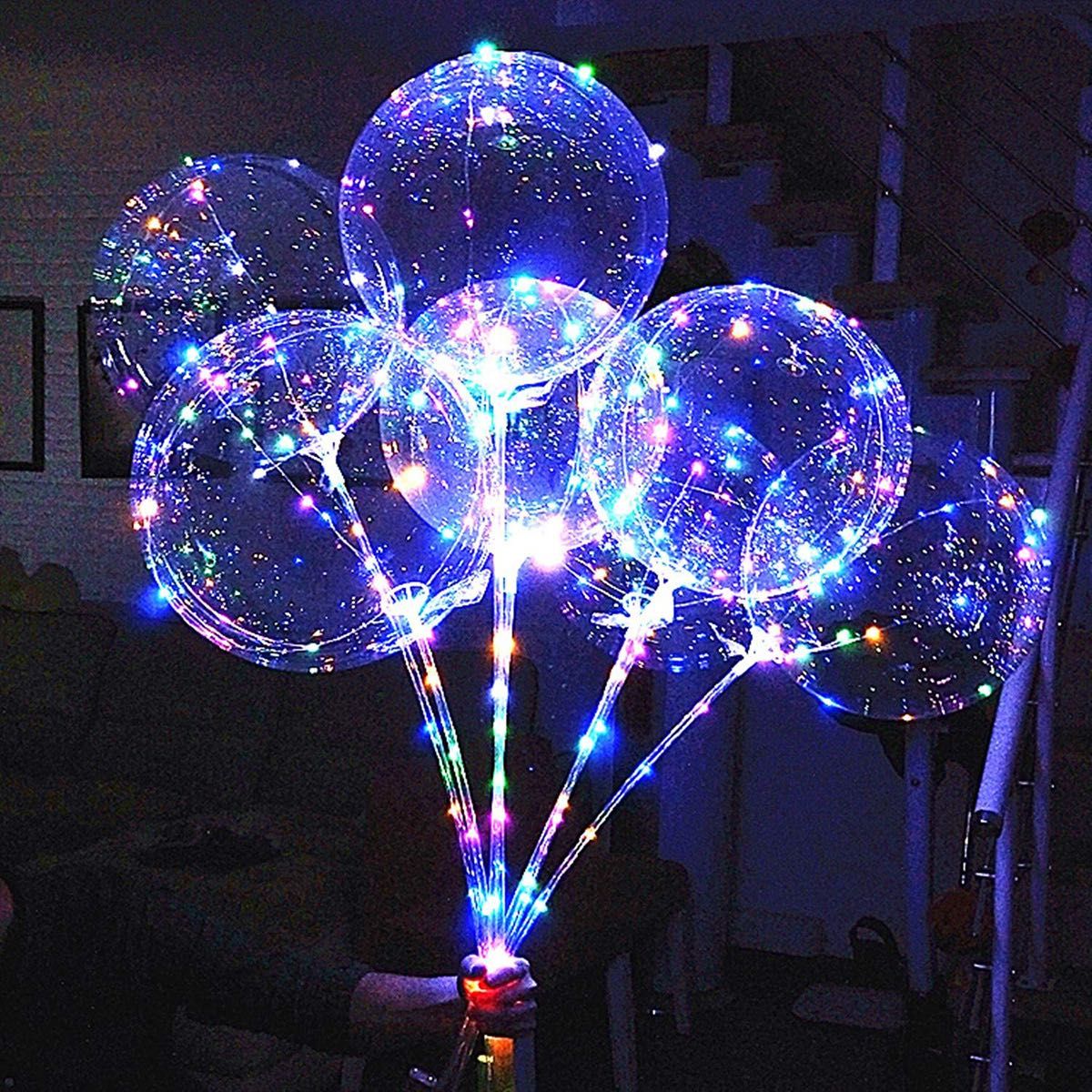 Balon LED BoBo świecący multikolor – hit imprez i eventów