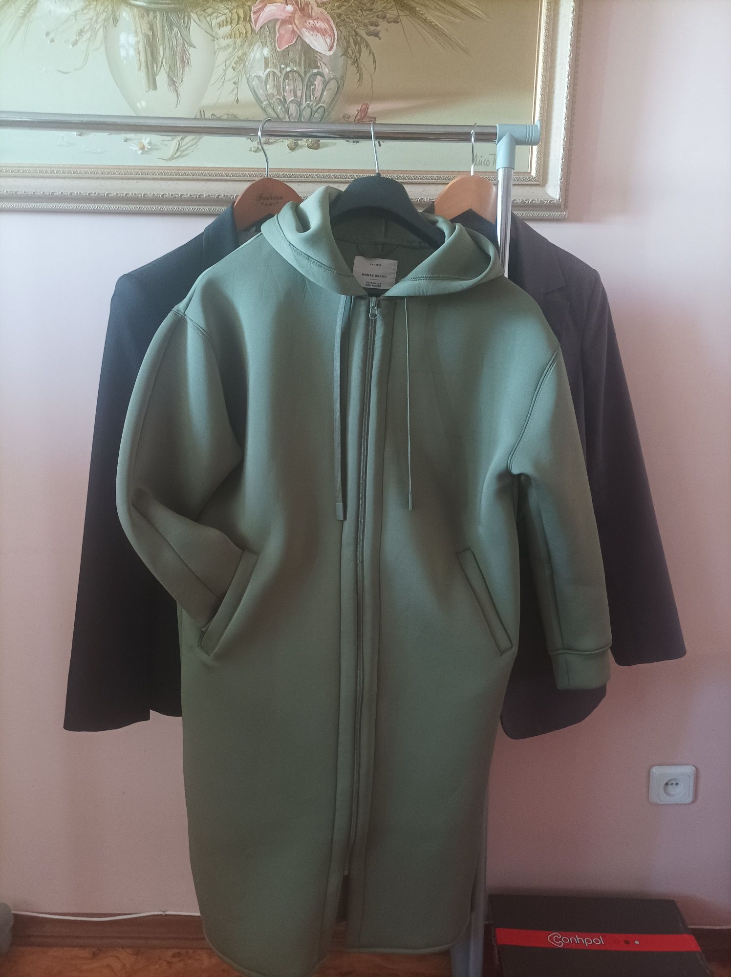 Кардиган з неопрену пальто плащ House brand
