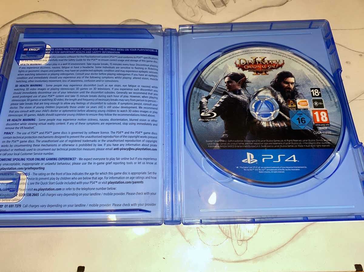 Divinity Original Sin 2 Ps4 polska wersja bez rys