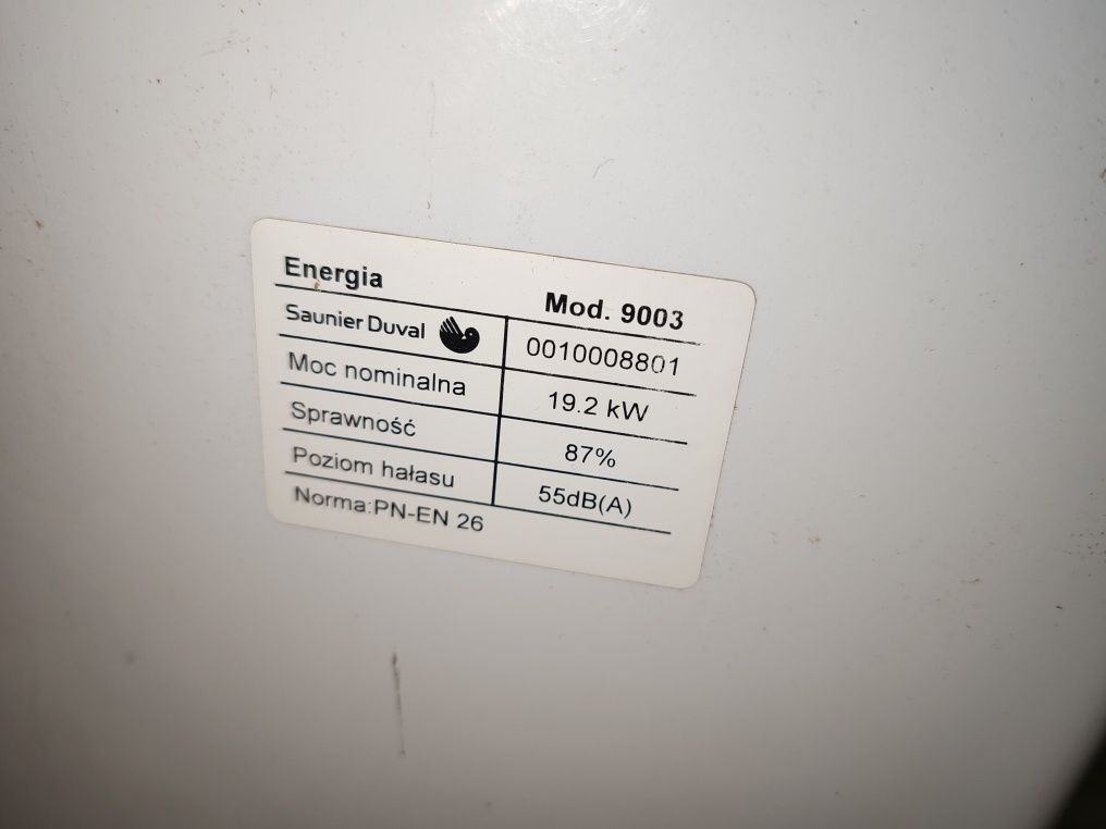 Przepływowy podgrzewacz wody Saunier duval Opalia 9003 19.2 KW