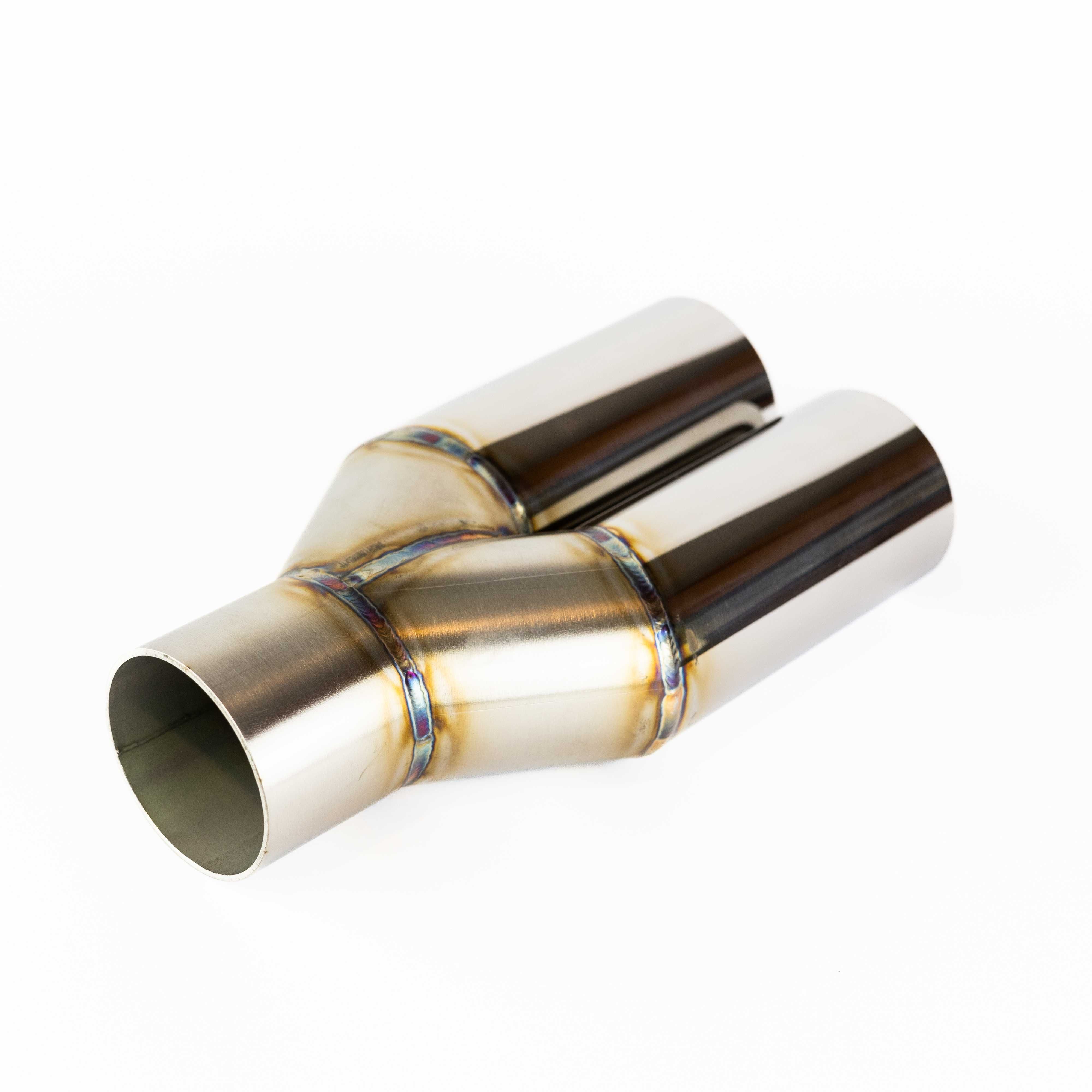 Końcówka wydechu/tłumika 2x50mm prosta