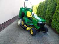 Traktorek kosiarka JOHN DEERE X 595 24KM 3 cyl. 4x4 diesel PO SERWISIE