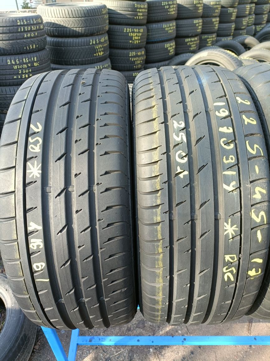 4x 225/45r17 Continental ContiSportContact 3E SSR z 2019r BMW 7mm