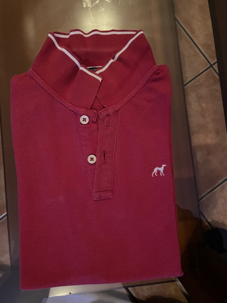 Polo vermelho da Sacoor