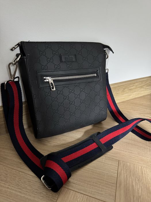 Czarna listonoszka GG Gucci