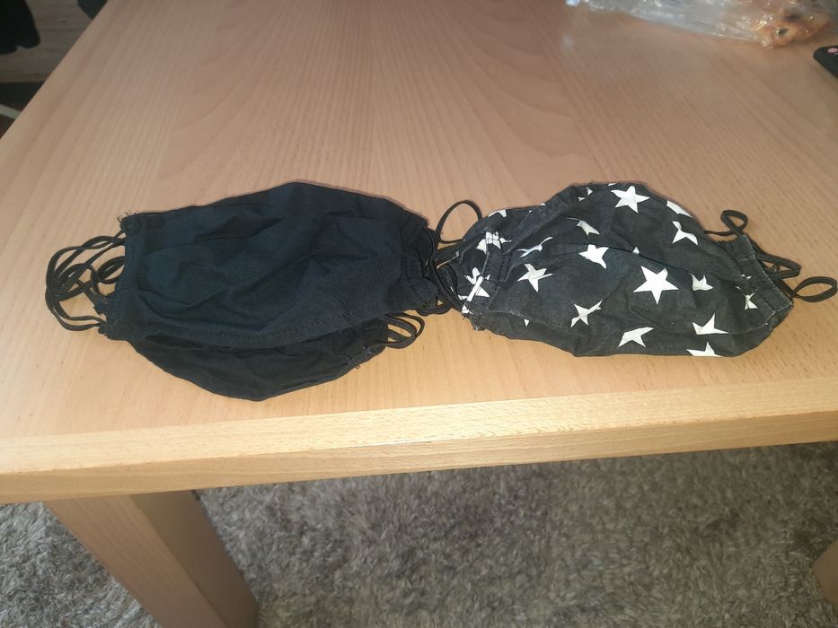 Maseczki bawelniane z gumka  8 sztuk