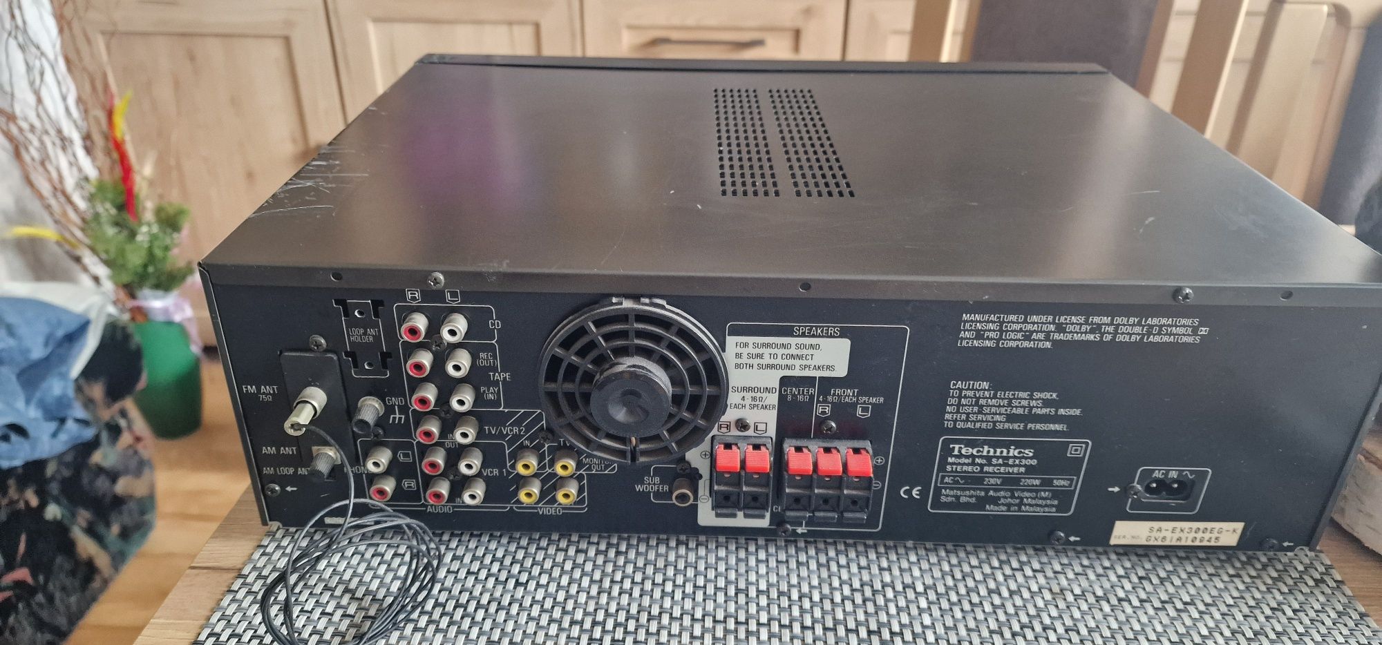 AV Control Stereo SA-EX300