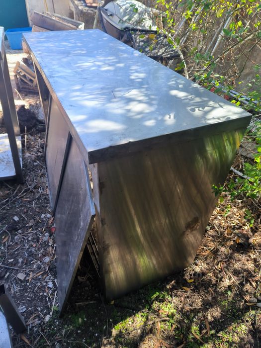 Bancadas inox várias