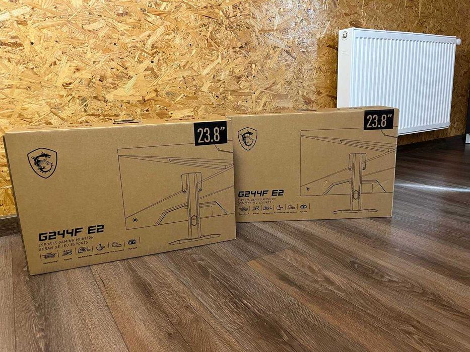 2 Монітори / MSI G244F E2 / 23.8”, 1920×1080, Full HD / 180 Гц