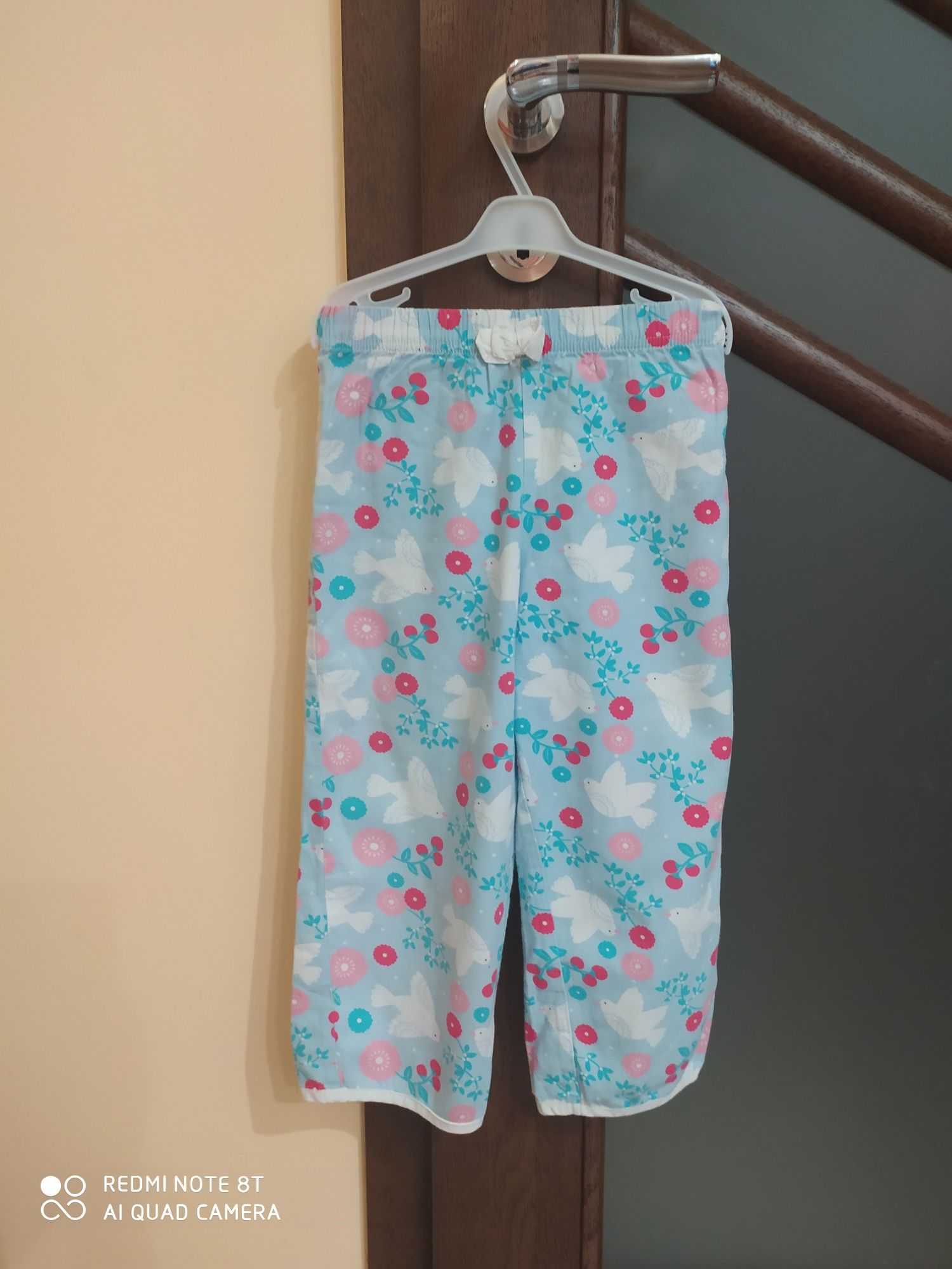 Spodnie piżamy bawełniane rozmiar 104