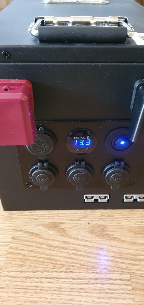 Акумулятор lifepo4 12v 100 ah, BMS з bluetooth, тяговий