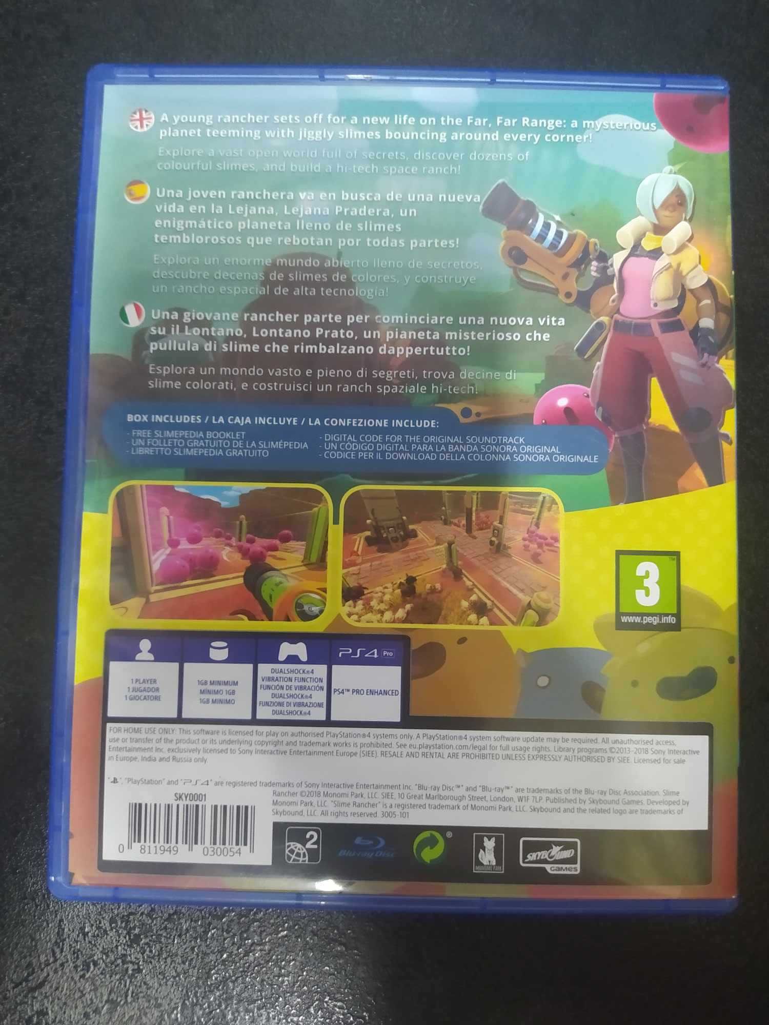 Slime Rancher PS4 po angielsku