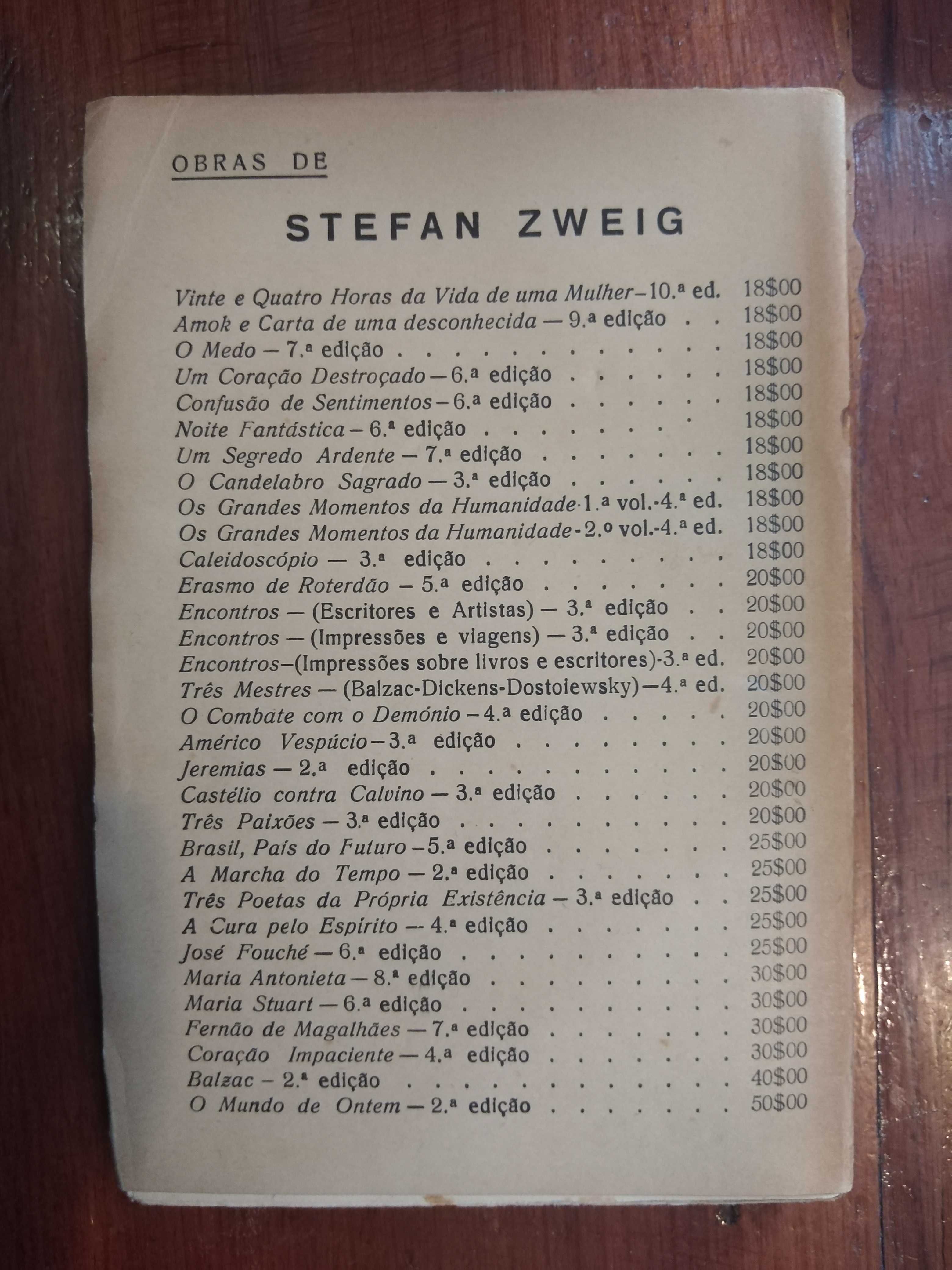 Stefan Zweig - Um segredo ardente