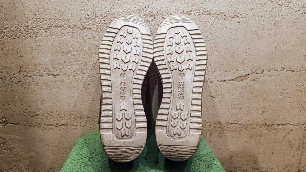 Męskie wysokie sneakersy ECCO FRASER r.45 skóra Gore-Tex stan b.dobry