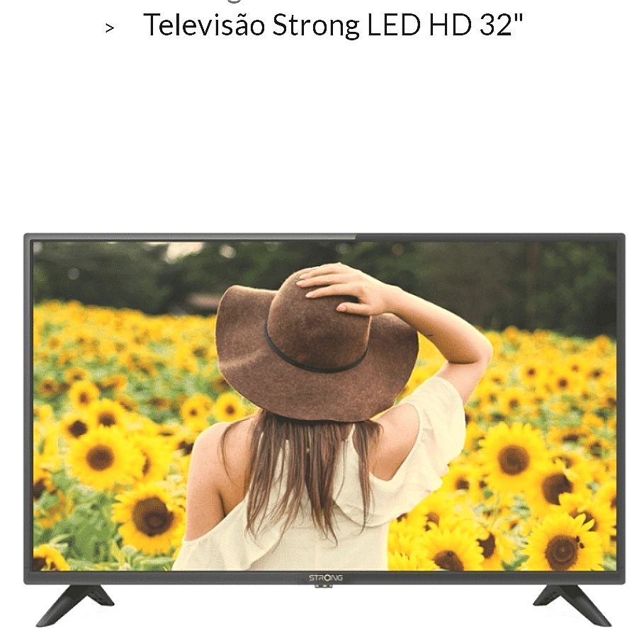 TV LED STRONG_32"_SRT32HF2003_Ecran_81,3 Cm_Novo na Caixa_Estrear