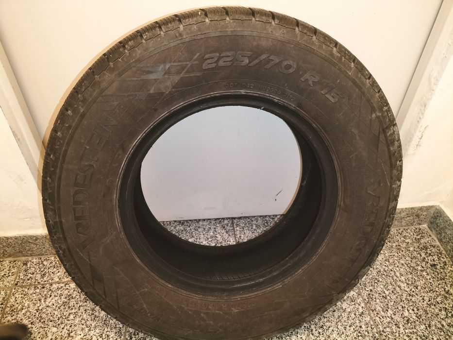 Zimowe opony w bardzo dobrym stanie