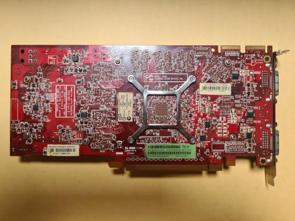 Karta graficzna Radeon HD3850, 256mb PCIE