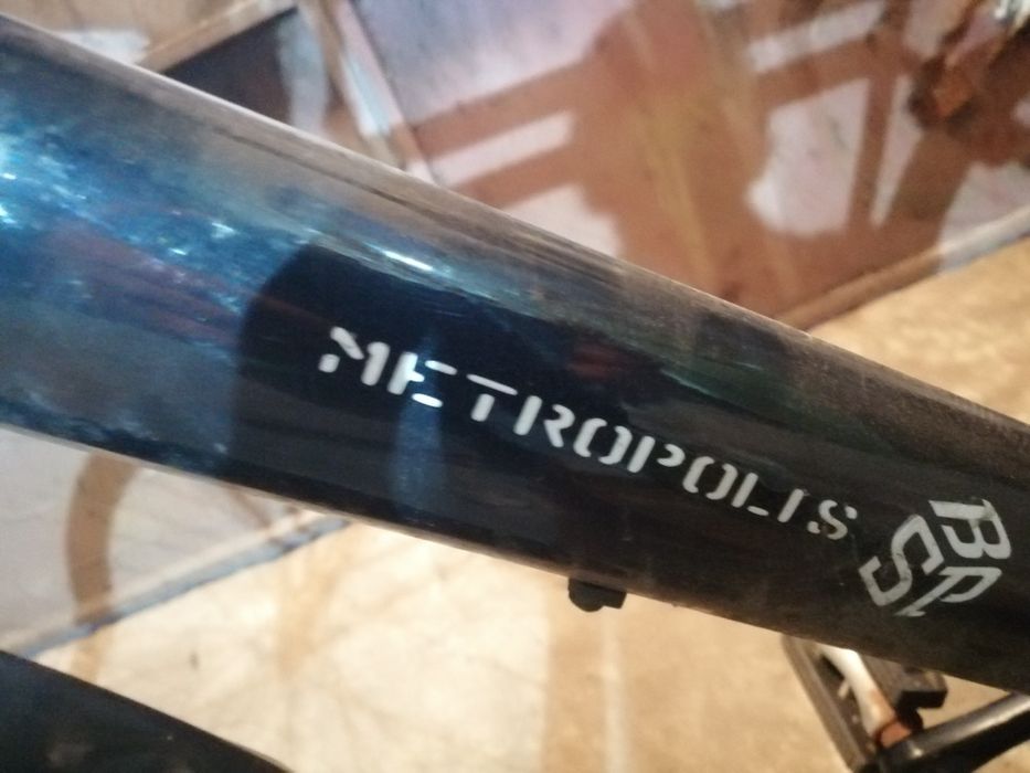 Rower młodzieżowy Transporter Metroplis.