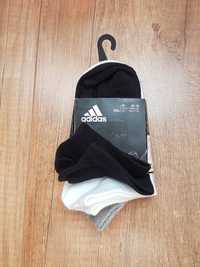 Adidas 28 -30 skarpetki stopki dziecięce zestaw 3 pak