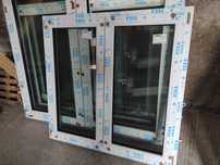 Nowe okno 3 szyby antracyt, gwarancja veka domix  1420x1400