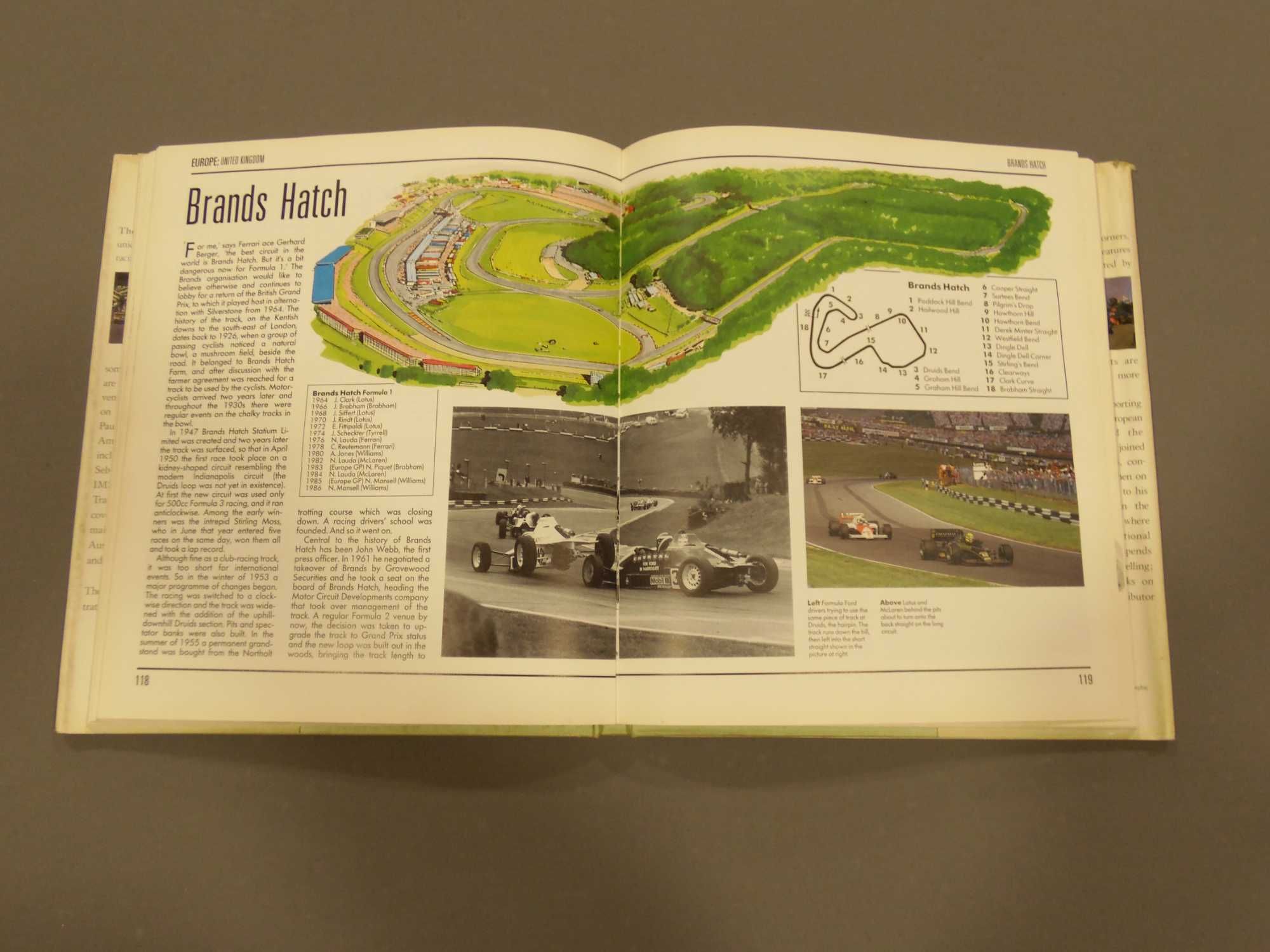 Livro The World Atlas of Motor Racing